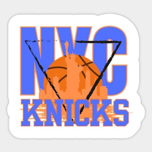 nyc knicks Sticker